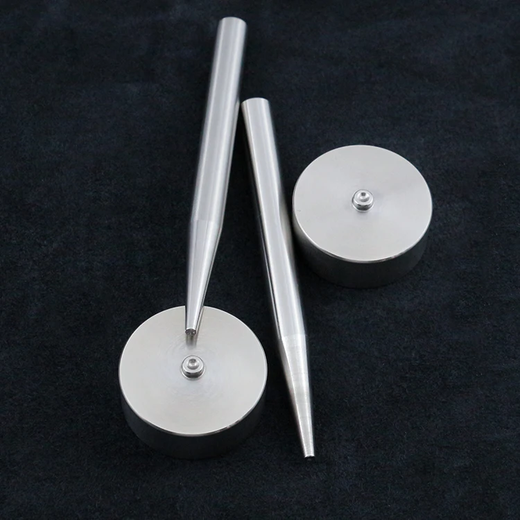 Stainless Steel rivets fixing tool set handbag lock Fasteners Kits women bag lock plate screw replacment Install device