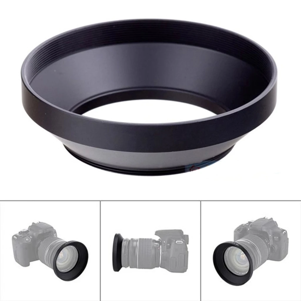 Metall-Objektivblende für DSLR-Kamera Objektivschutz Weitwinkel 39mm 40,5mm 43mm 46mm 49mm 52mm 55mm 58mm 62mm 72mm 77mm 82mm – Detail 13