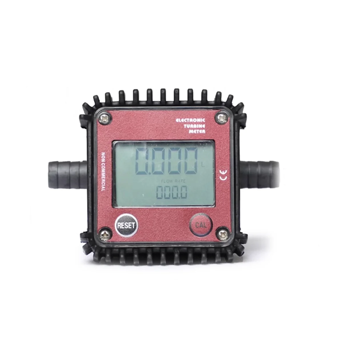 AA98 K24 مقياس تدفق التروس الرقمي مع LCD زيت الوقود المياه اليوريا والعتاد تدفق متر الإدراج