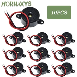 10PCS SFM-20B DC3-24V Durable 3-24V Piezo Electronic Buzzer Alarm 95DB Continuous Sound Beeper For Arduino Car Van