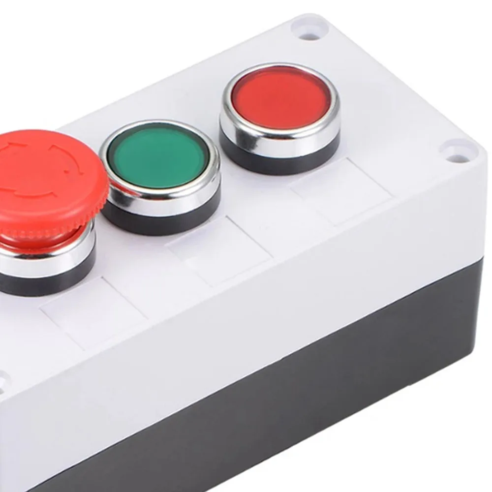 

Коробка самоблокирующегося управления, красная, зеленая кнопка, автоматическое управление, аварийная остановка для промышленного оборудования