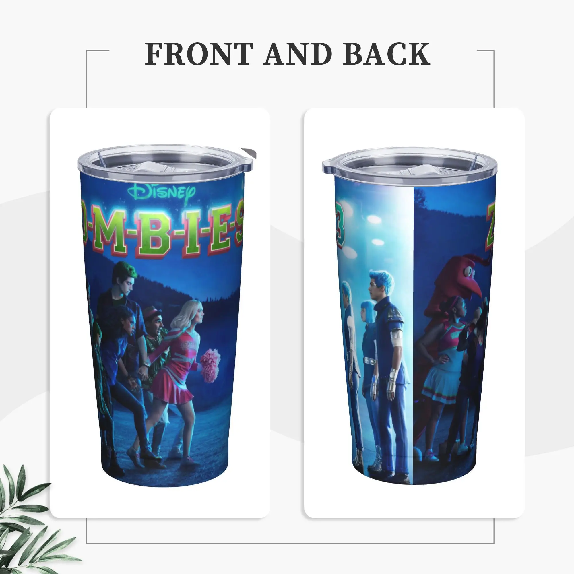 

Стакан для фильма «Зомби 3», бутылка для воды с горячими напитками, изолированная кофейная кружка из нержавеющей стали, автомобильные кружки для кемпинга на заказ