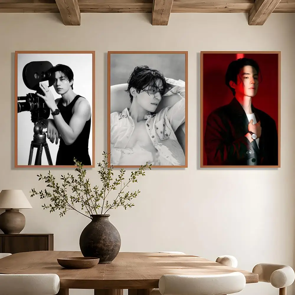 Actor Korean Star L-Lee Dong Wook Drama Poster Wall Art Poster HD Waterproof PP Print Bedroom Living Room Office Decor Gift