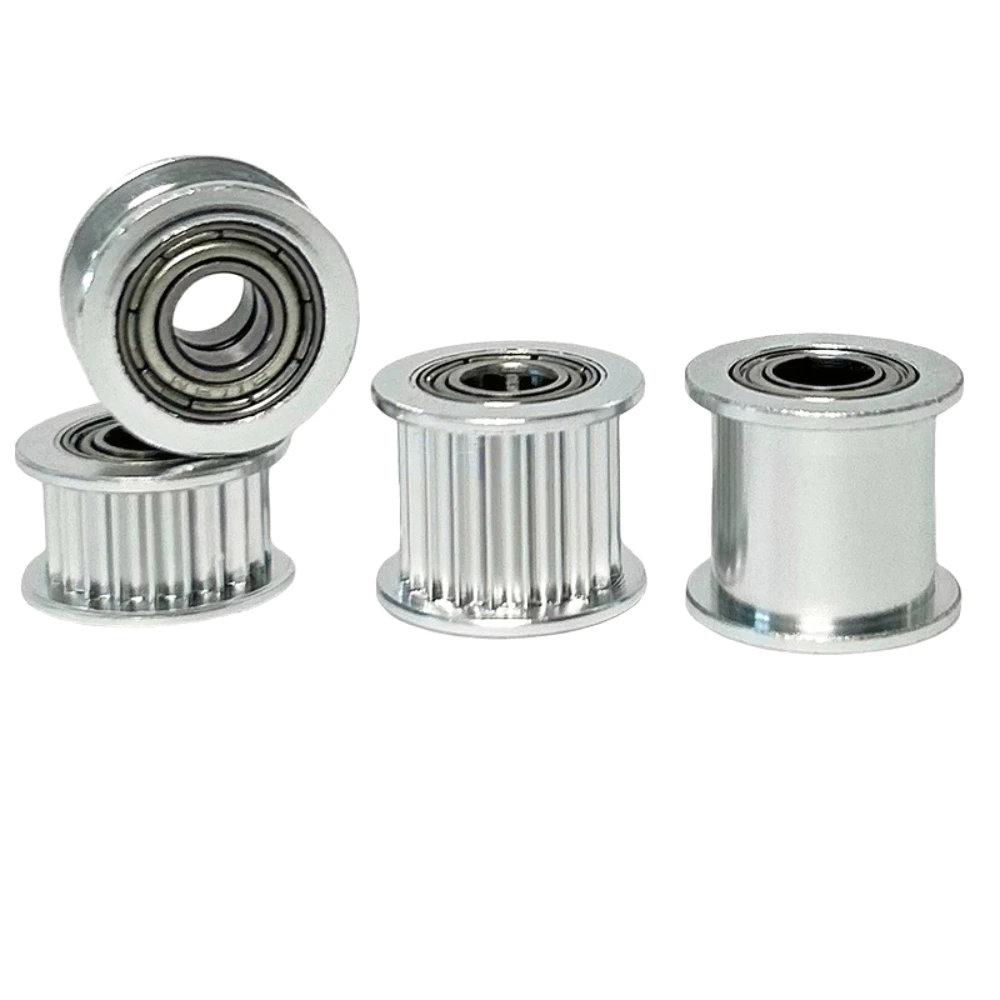 

S2M 20Teeth Idler Timing Pulley Tooth/Toothless Bore 4/5/6/6.35/8mm Belt Width 6/10mm 3D Printer CNC DIY Synchronous Wheel