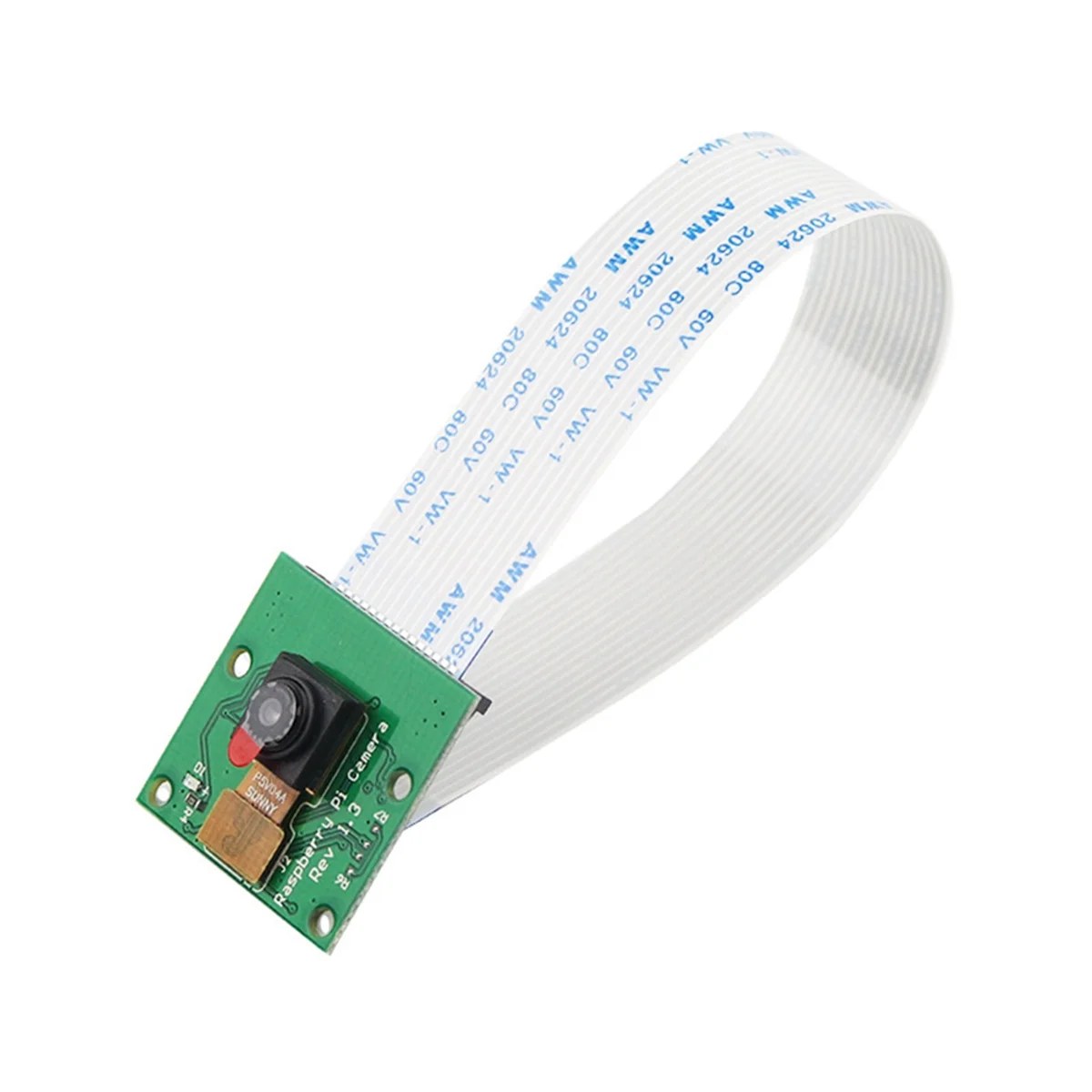 A14M 5MP OV5647 Camera Module for 4B 3B+ 3B 2B, 65° Viewing Angle, 1080P 720P Output Fixed Focus