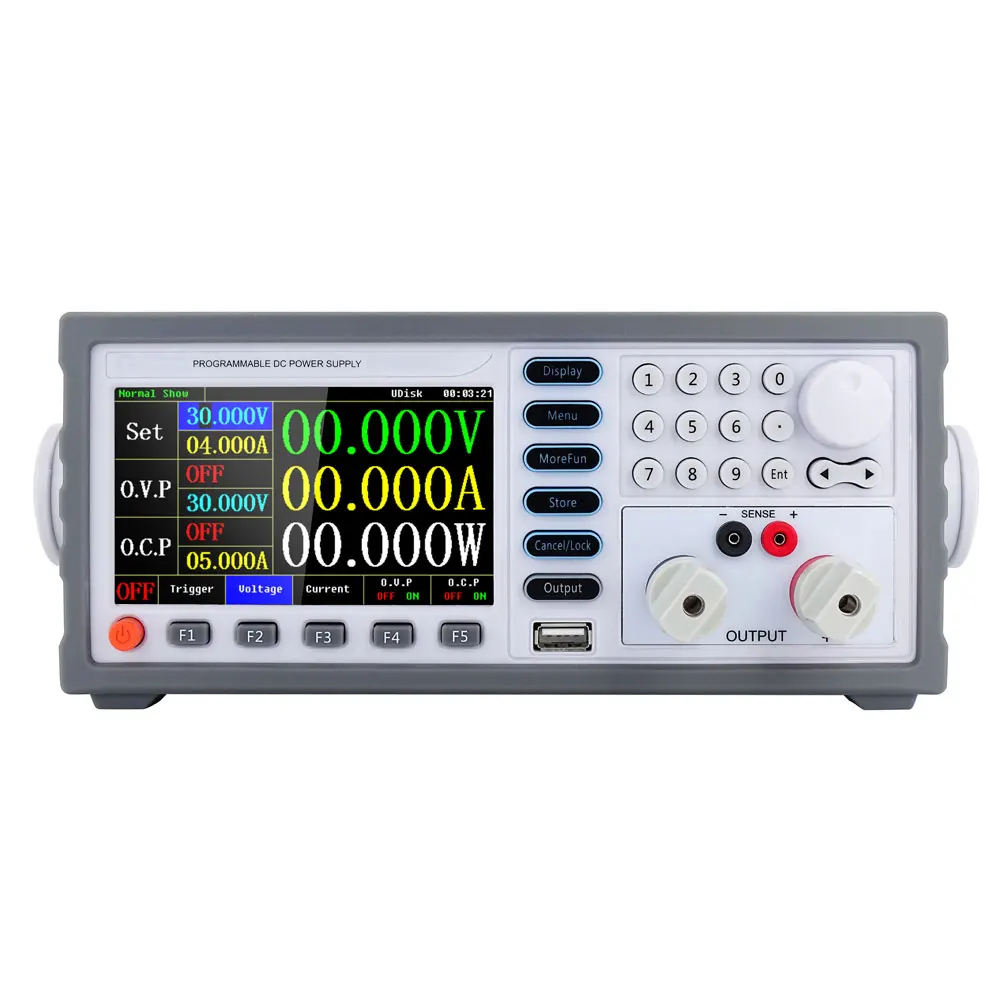 

Hochpräzises Variables Programmier Bares DC-Linear Netzteil Mit 5-stelligem Farbbild Schirm