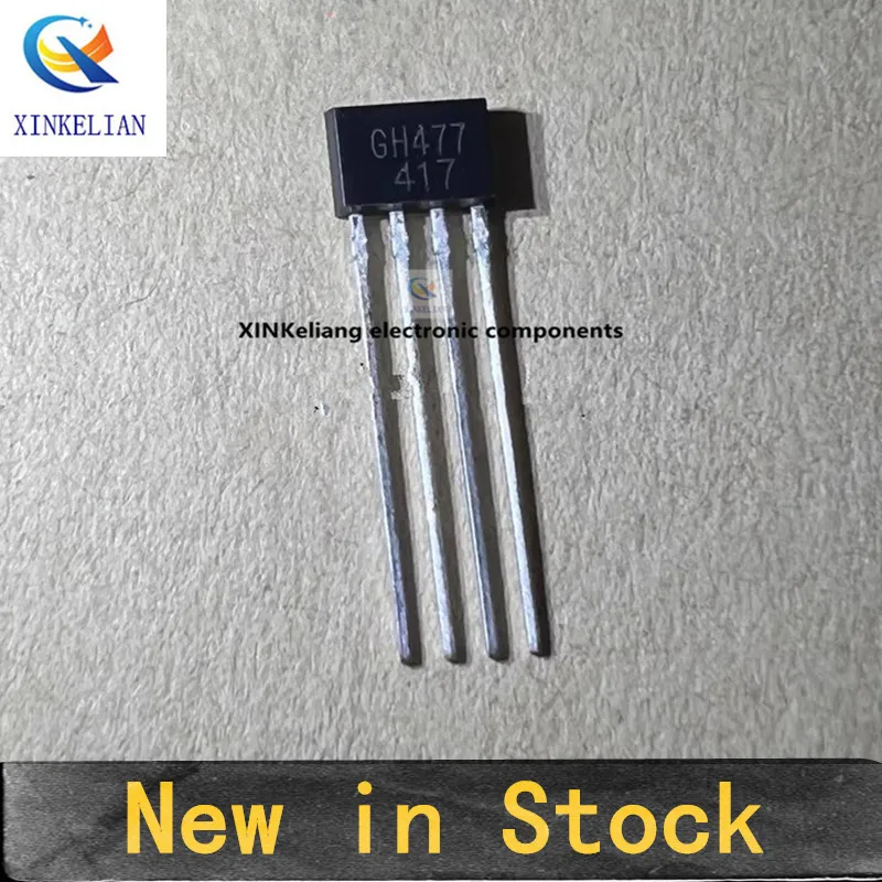 10PCS GH477 Single-Coil Hall Motor Driver Circuit 477 Fan Hall Sensor Output Current 400 mA