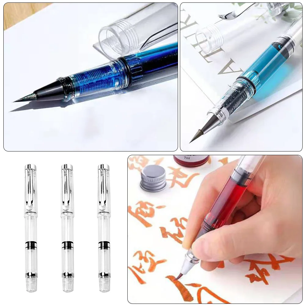  Replacement Fine Tips for Pens Brush Automatic Portable Calligraphy Fountain Ink