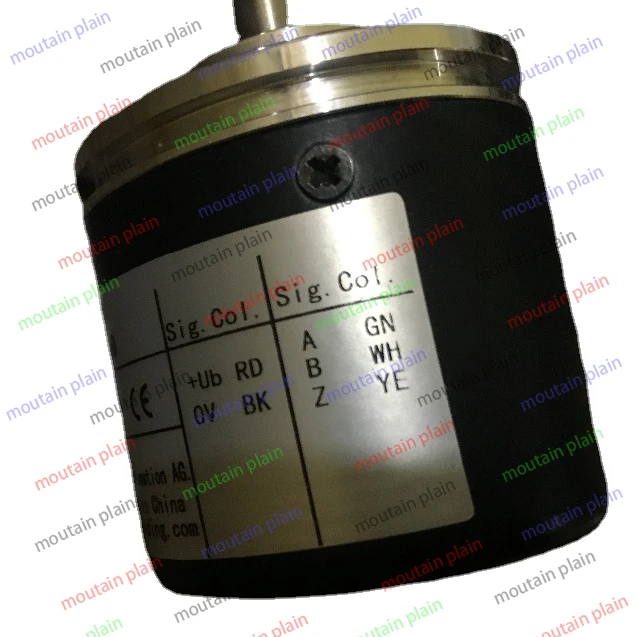 Authentic Rotary EncoderSolid Shaft Encoder   EB38A6-P4AR-360 5-30VDC