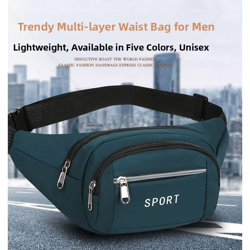 Large Capacity Multifunctional Waterproof Business Wear Resistant Mobile Phone Waist Bag for Men And Women Construction Site
