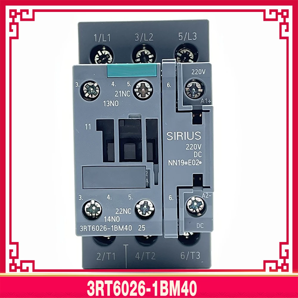 

Industrial Control Product 220V DC For SIEMENS Elevator Contactor 3RT6026-1BM40