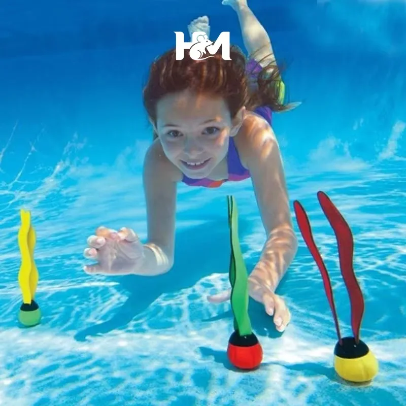 3pcsDiving Toys Plastic Children Summer Outdoors Swimming Pool Playing in the Water Toy Parent child Interactive Swim Activity