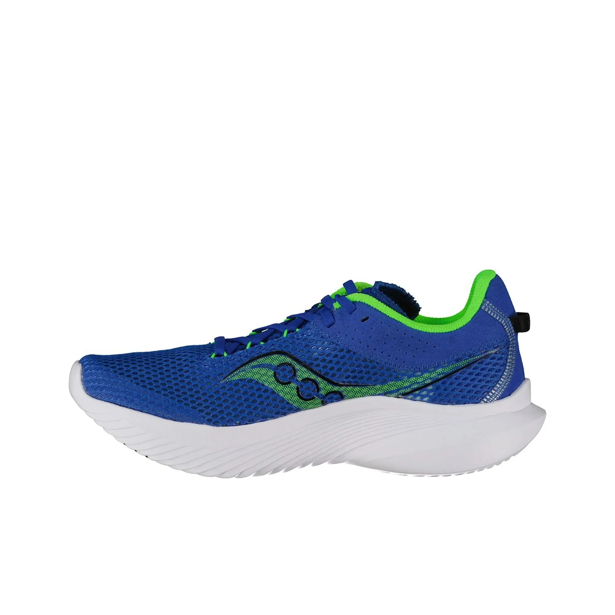 Saucony Kinvara 14 Comfortable Slip Resistant Slip Resistant Low top Casual Running Shoes Men's Blue Green S20823-33