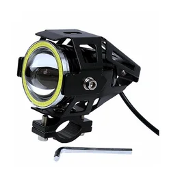 Dazzle Motorcycle Light U7 Lens Modified Super Bright Front Light Electric Scooter Electric Vehicle LED Headlights