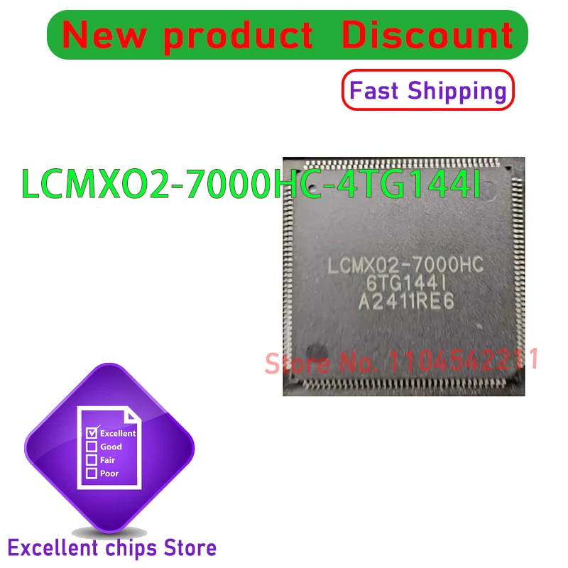 LCMXO2-7000HC-4TG144I LCMXO2-7000HC LQFP New Original Genuine Ic 1PCS~10PCS/LOT