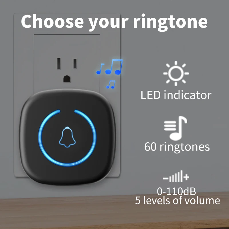 Split type Door And Window Sensor Wireless Door Magnet Sensor 60 Songs Home Protection Security Anti-Theft Alarm Volume Reminder image 4
