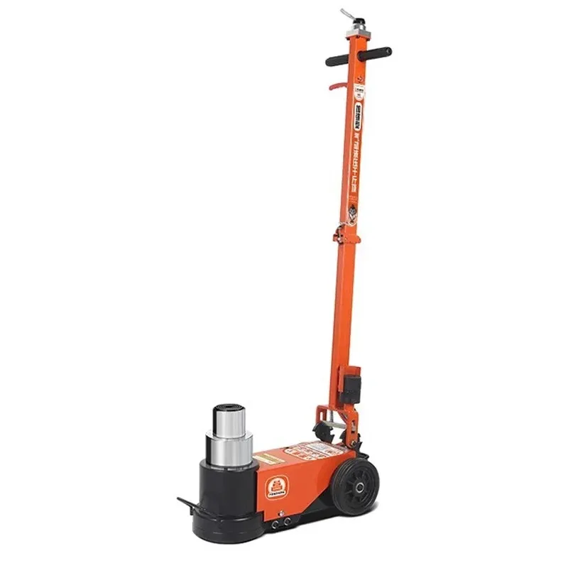 New Horizontal Pneumatic Jack Hydraulic 80T 30t 50 Oil Pressure 100T Gold Heavy-duty Auto Repair Special Pneumatic Jack