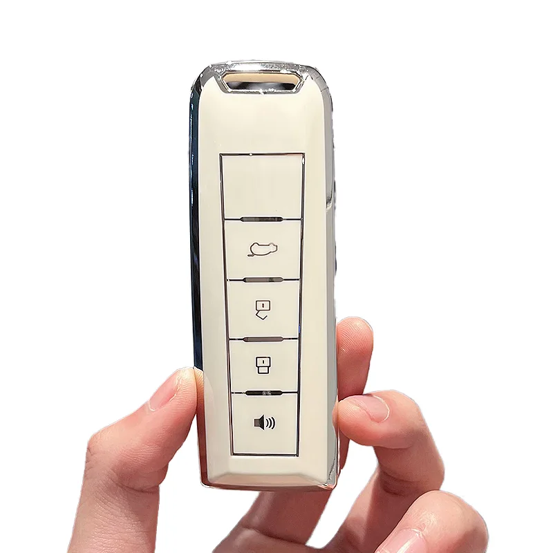 

TPU Car Key Case Holder Shell Soft Remote Cover Protector for Great Wall GWM WEY Coffee01 Coffee02 WEY-X WEY-S WEY-GT VV7 GT