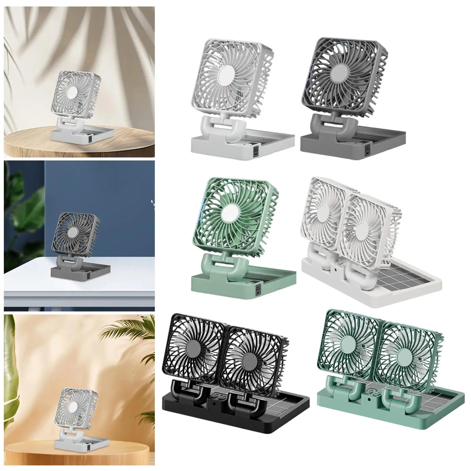 

Car Fan 360° Rotatable Multipurpose Lightweight Practical Small Fan Automobile Vehicle Fan for Sedan Vehicles Truck Auto RV