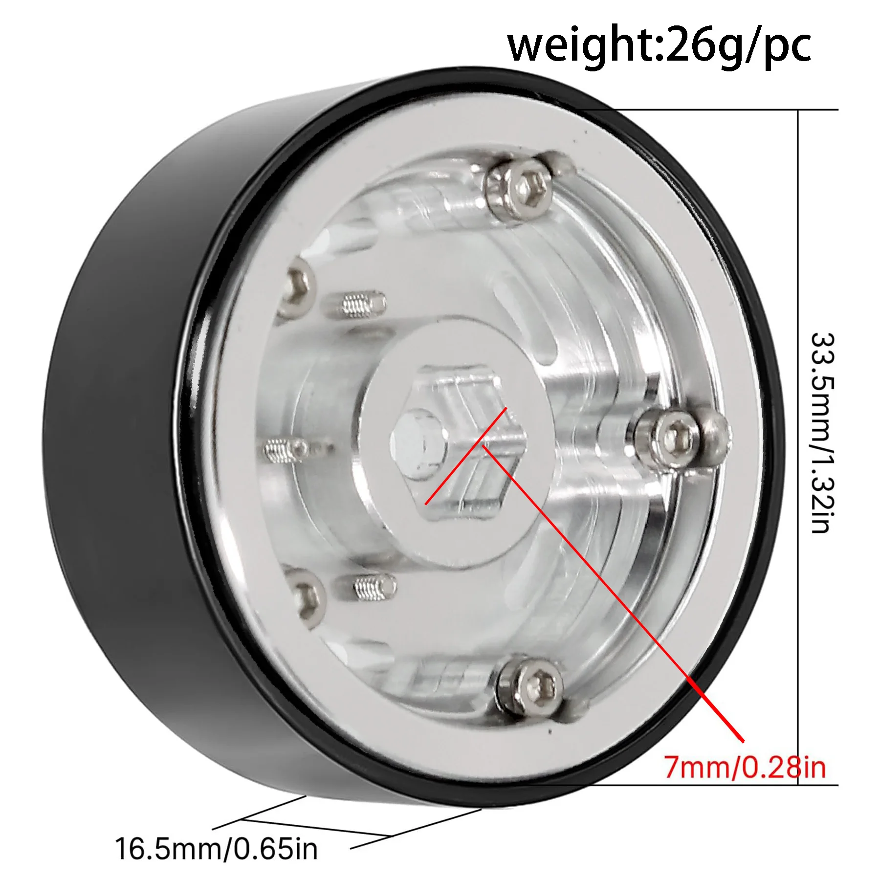 High-performance aluminum alloy anti-release wheels | ModuWheel 1.3