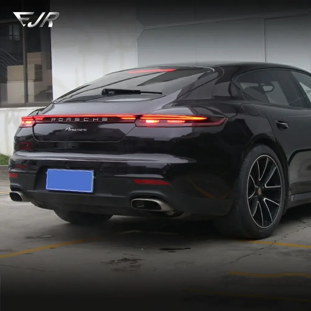 For Porsche Panamera 970.2 2014-2016 Through Tail Lights Kit Modified LED Rear Trunk Taillight Car Lamp Accessory Upgrade