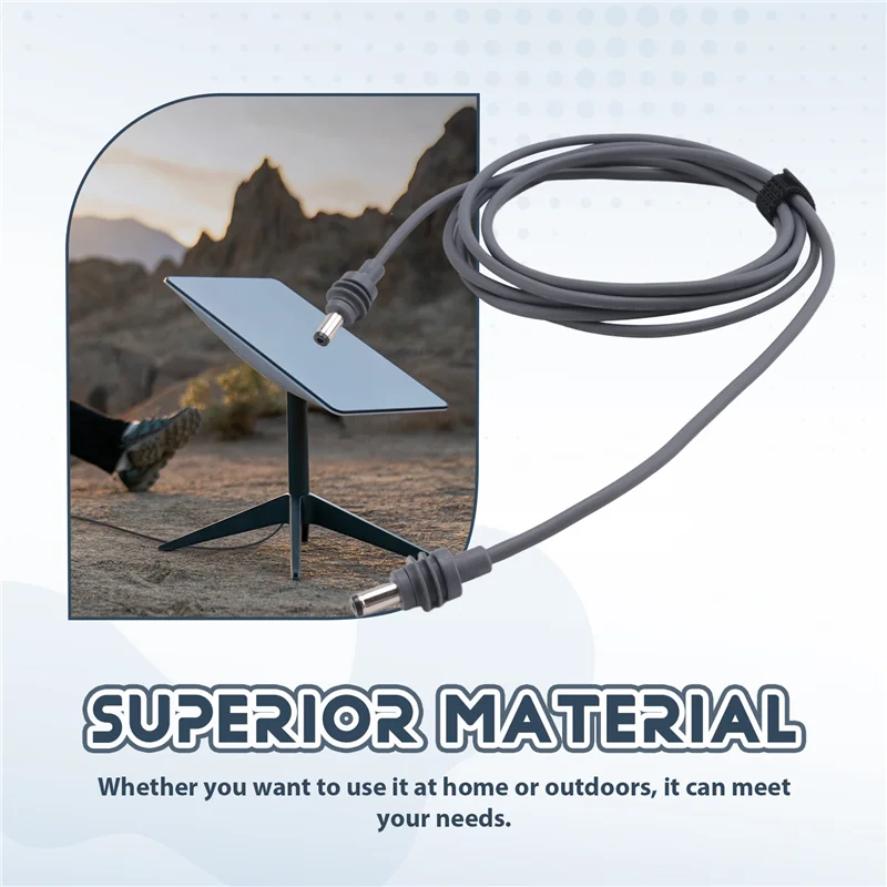 FULL-For Starlink Mini DC To DC Extension Cable Waterproof Cable For Starlink Spacex Mini DC Power Cable