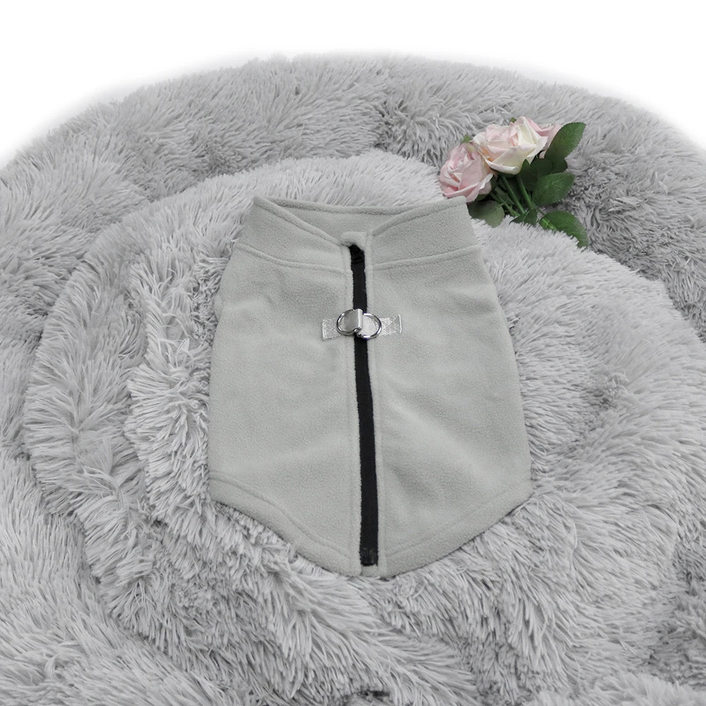 Winter-Hundekleidung Weiche Fleece-Jacke für Chihuahua Französische Bulldogge Mantel für Kleine Mittelgroße Hunde Katzen Warme Weste Welpen-Mops Haustier-Bekleidung – Detail 26