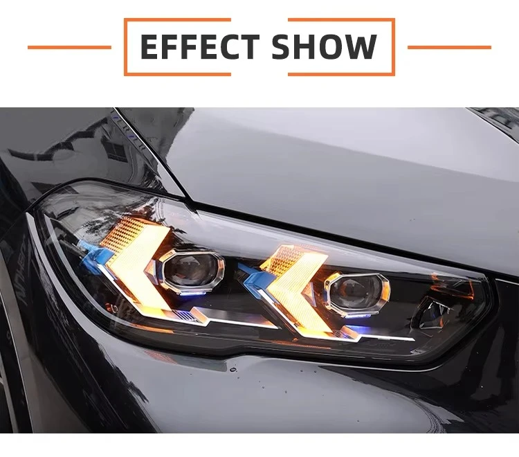 

for X5 G05 Head Light 2019 2022 Front Light New LED Headlamp DRL Upgrade Plug and Play Headlights Accessories