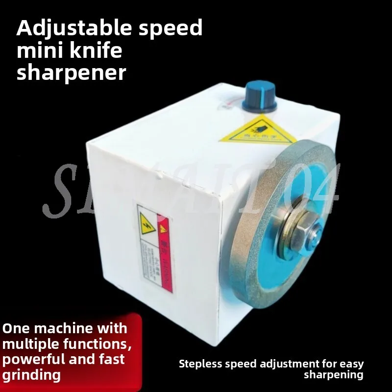 Adjustable Speed Mini Universal Knife Sharpener Drill Bit Milling CutterPrecision Benchtop Knife Grinder