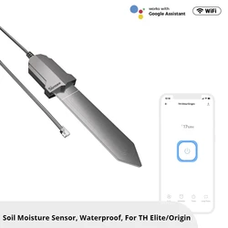 SONOFF TH Elite/TH Origin accessory MS01 work with SONOFF TH Elite/TH Origin to accurately measure soil moisture and send data