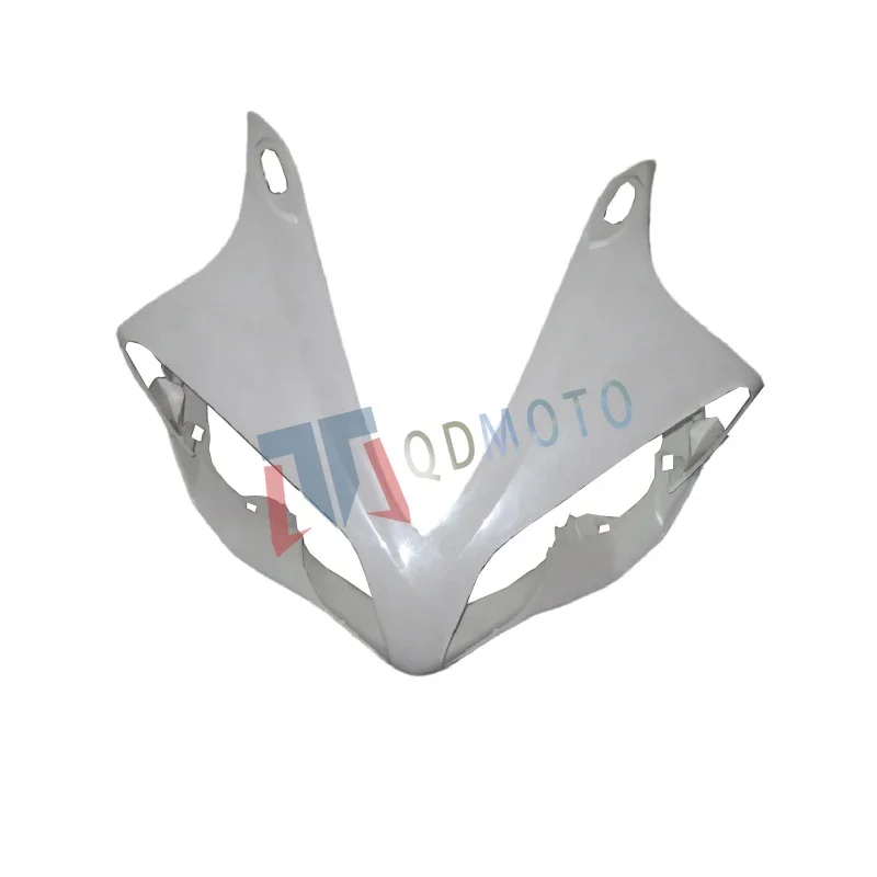 For Yamaha YZF-R1 2007 2008 Unpainted Head Fairing Nose Front Upper ABS Injection Fairing Motorcycle Modified Accessories