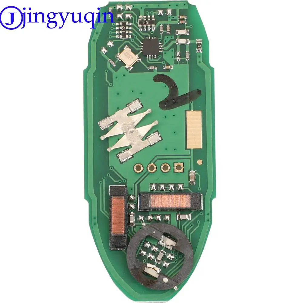 jingyuqin Remote Control Car Key For Nisan Rogue X-Trail FCCID KR5S180144106 433MHz 4A Chip Replacement Keyless Entry Card