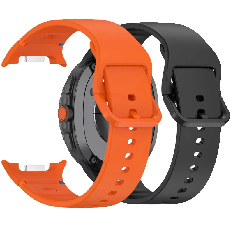 

Pop Silicone Band For Samsung Galaxy Watch 8 Strap Accessories Smartwatch Rubber No Gaps Bracelet For Samsung Watch 8 Classic St