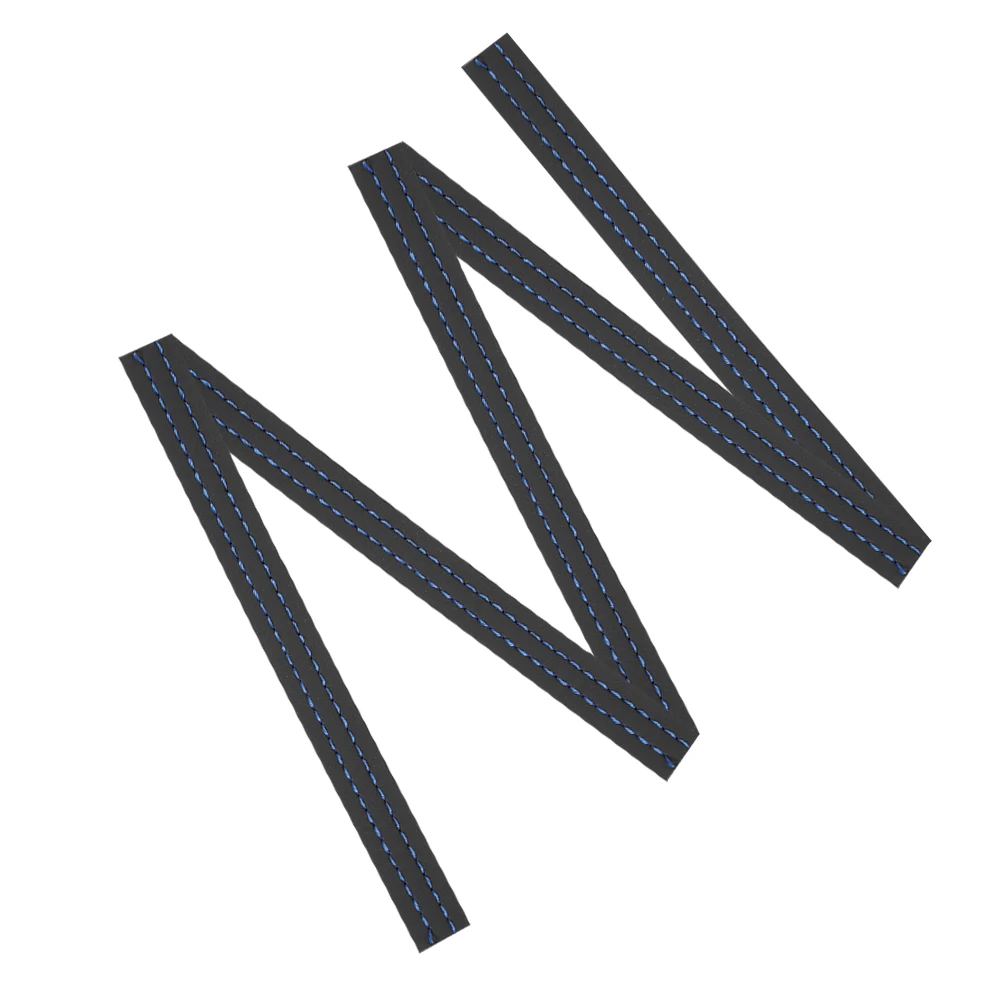 

2 Pcs Car Door Trims Durable PU Interior Decoration Universal Fit 4M Dashboard Edge Trim Strips Anti Dust Car Molding