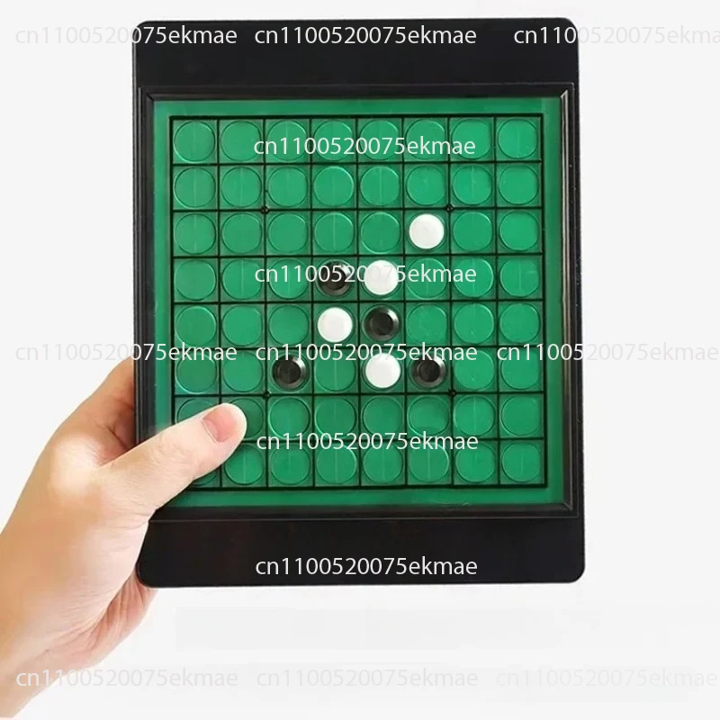 Otello Othello Black and White Flip Chess Pocket Portable High Speed Rail