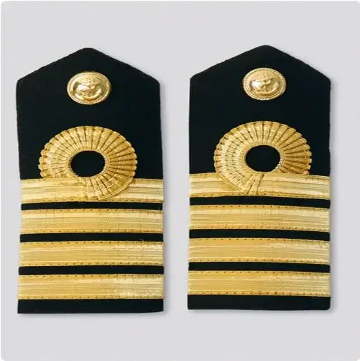 

Seaman Shoulder Mark Epaulet Rank Button Captain