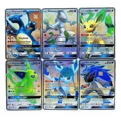 26 sztuk/zestaw Mewtwo GX SR Star wysokiej jakości proces refrakcji zabawki hobby Hobby kolekcje kolekcja gier karty Anime