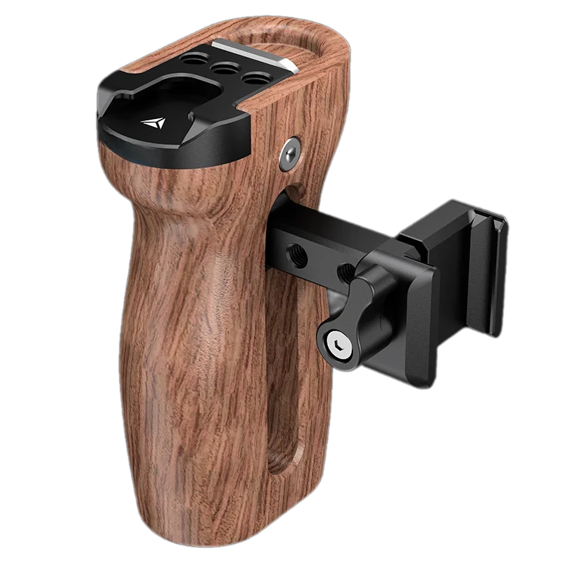 1 x Mini-Seitengriff mit Kaltschuh-Schnittstelle und 1/4 Zoll-20-Schraubhalterung für DSLR/Digitalkamerakäfig – Detail 17