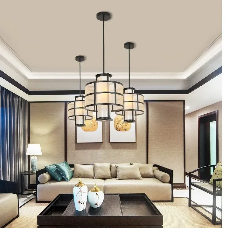 New Chinese simple designer catering, hot pot restaurant, chandelier, homestay building, Hunan cuisine theme restaurant, restaur