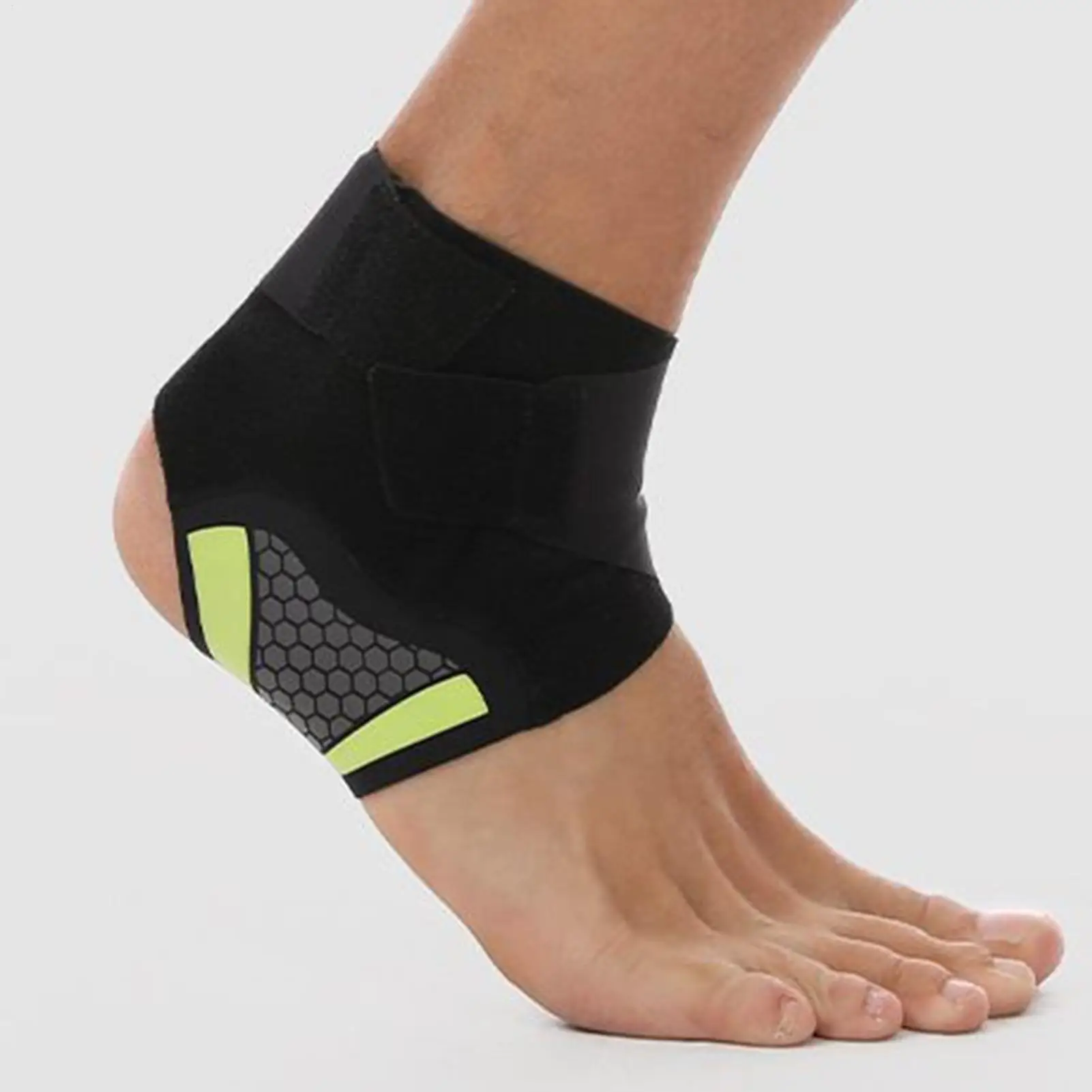 Ankle Brace Breathable Adjustable Foot Stabilizer Wrap Sports Ankle Support Brace for Injury Recovery Basketball Volleyball