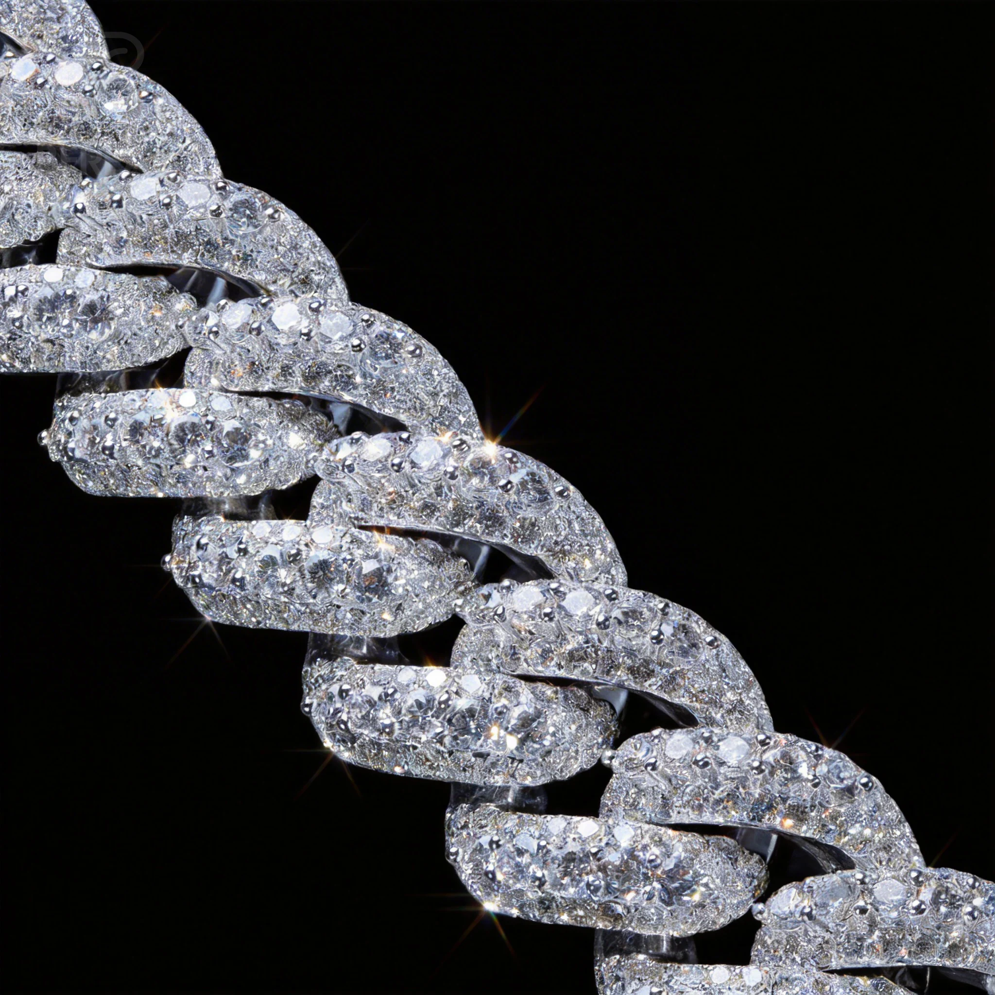 Iced Out Vvs Moissanite Cuban  - Men'S Fashion Outlets recension och pris