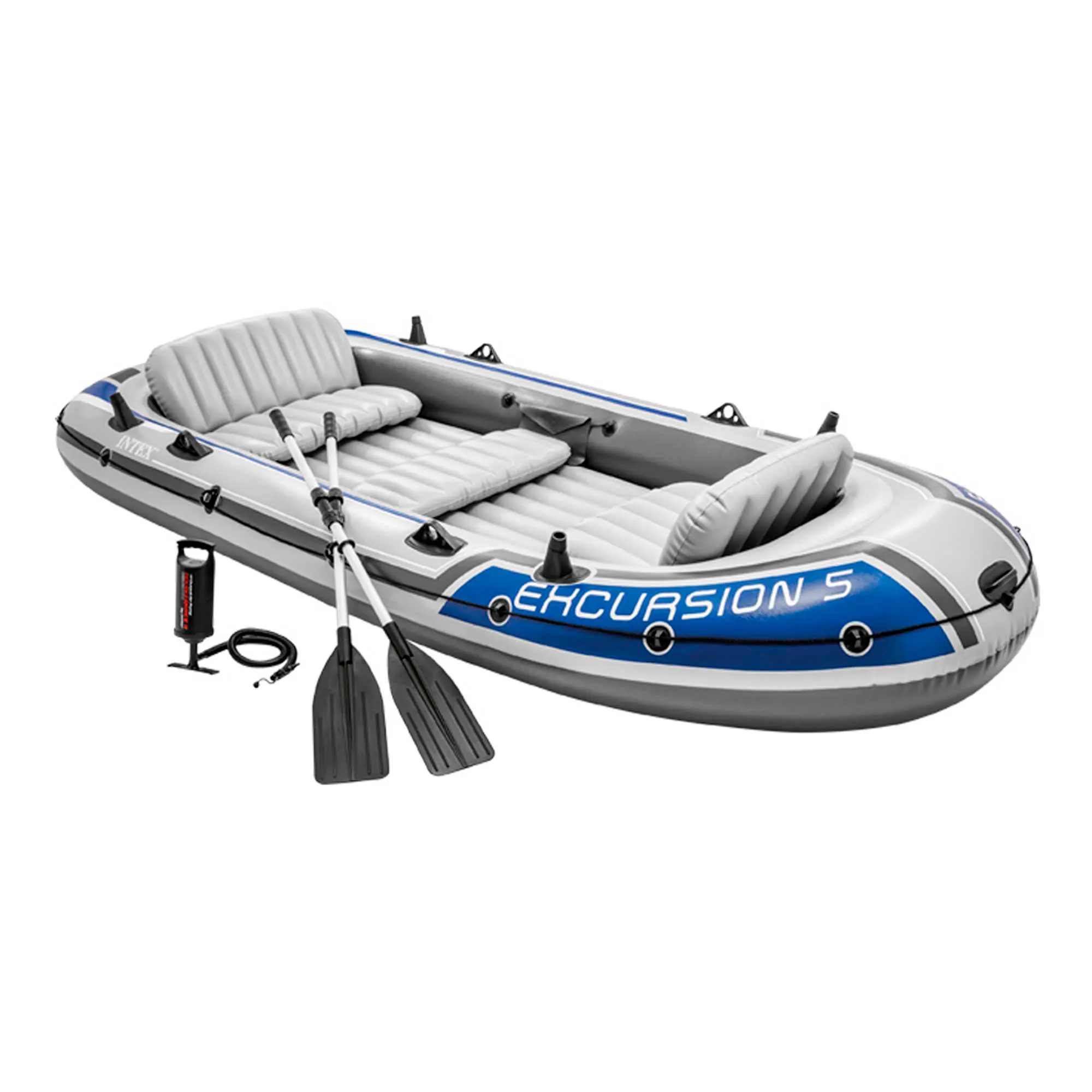 Inflatable boat Intex Excursion with 2 oars, boats and equipment, nautical, inflatable boats, boat accessories, inflatable boat, inflatable boat, pvc fishing boats, boat accessories, inflatable boat