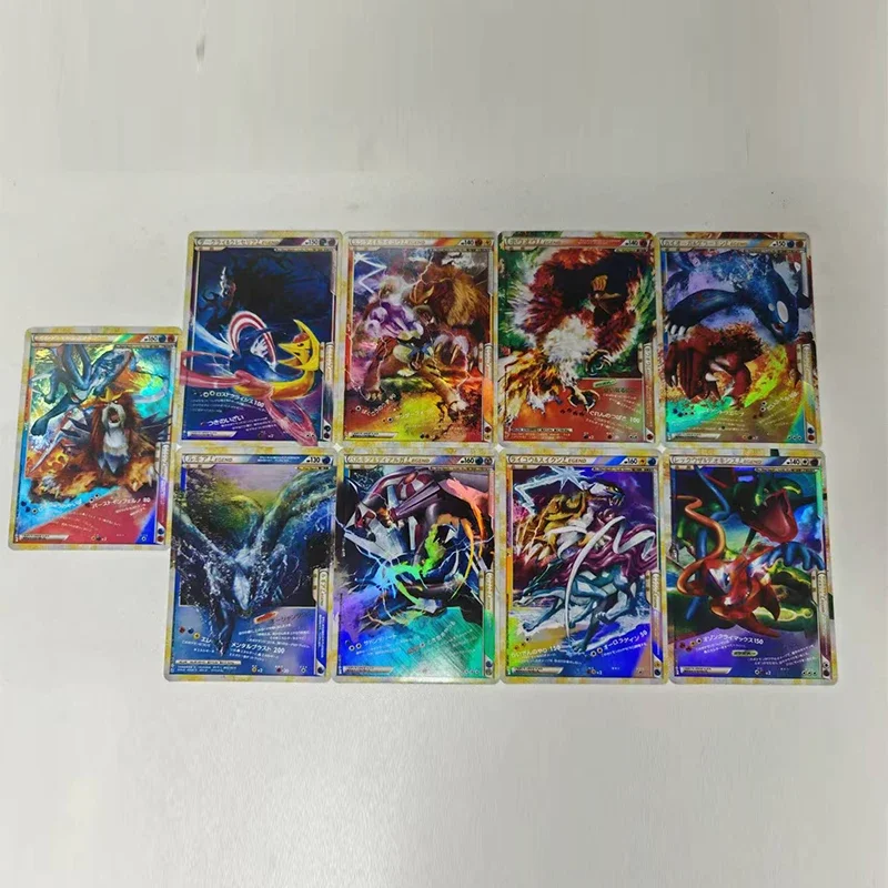 

Pocket Monsters Legend Series 2-In-1 Foil Card Animation Collection Card PTCG Lugia Trading Card Game Boy Gift 14+