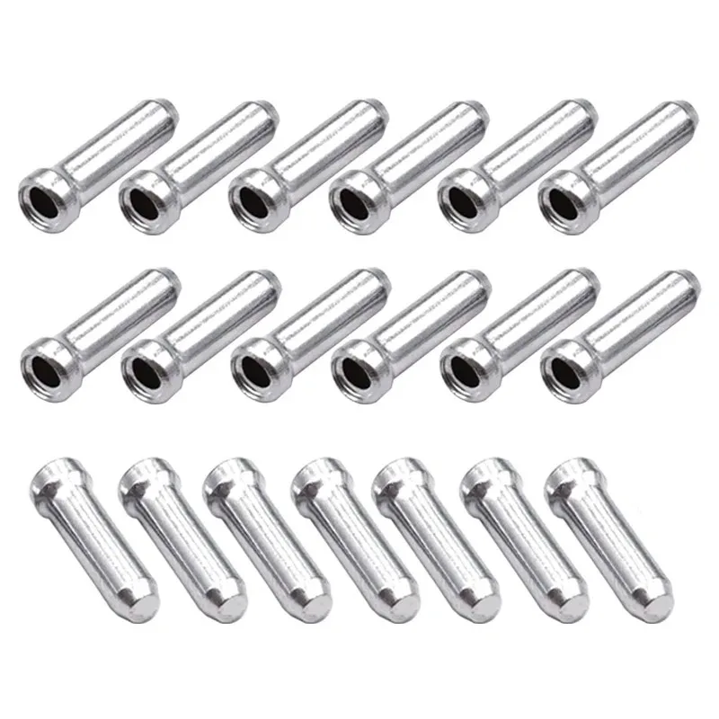 

30pcs Bicycle Line Pipe Tail End Caps Brake Line Derailleur Shift Wire End Caps Tips Crimps MTB Bike Brake Cable Cap
