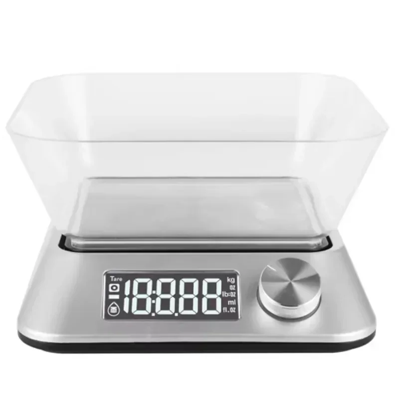 Elusive design 360 degree rotatable push button switch household electronic digital kitchen scale food weighing scales