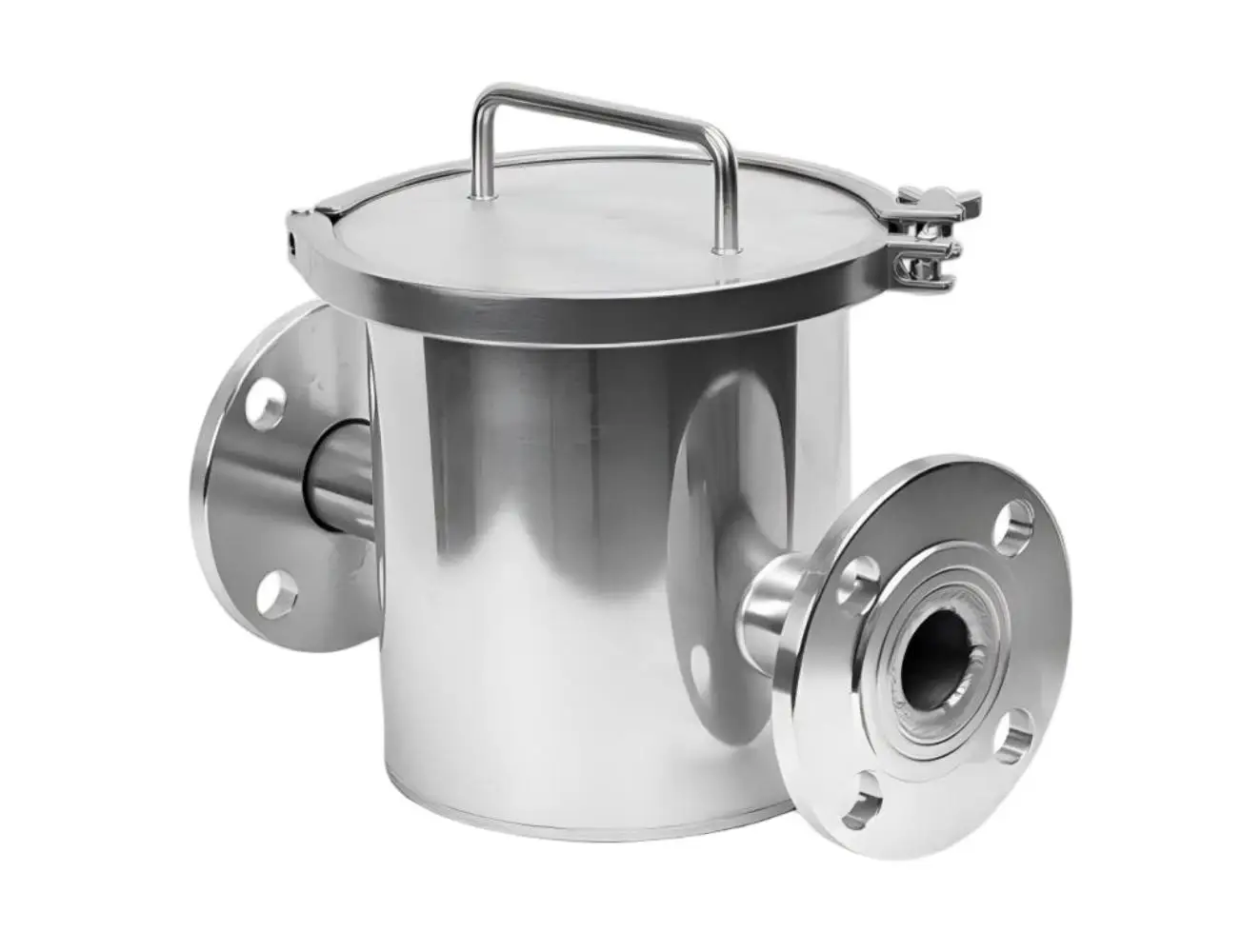 Sanitary Tri Clamp and Flanged Connected Magnetic Rod Filter Stainless Steel 304