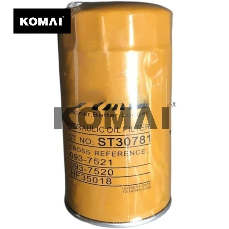 KOMAI 093-7521 LF3342 P551348 0937521 Фильтр гидравлического масла подходит для Cat E312C 312D 315D 320C 320D 323D KOMAI 093-7521 LF3342 P551348 0937521 Фильтр гидравлического масла подходит для Cat E312C 312D 315D 320C 320D 323D