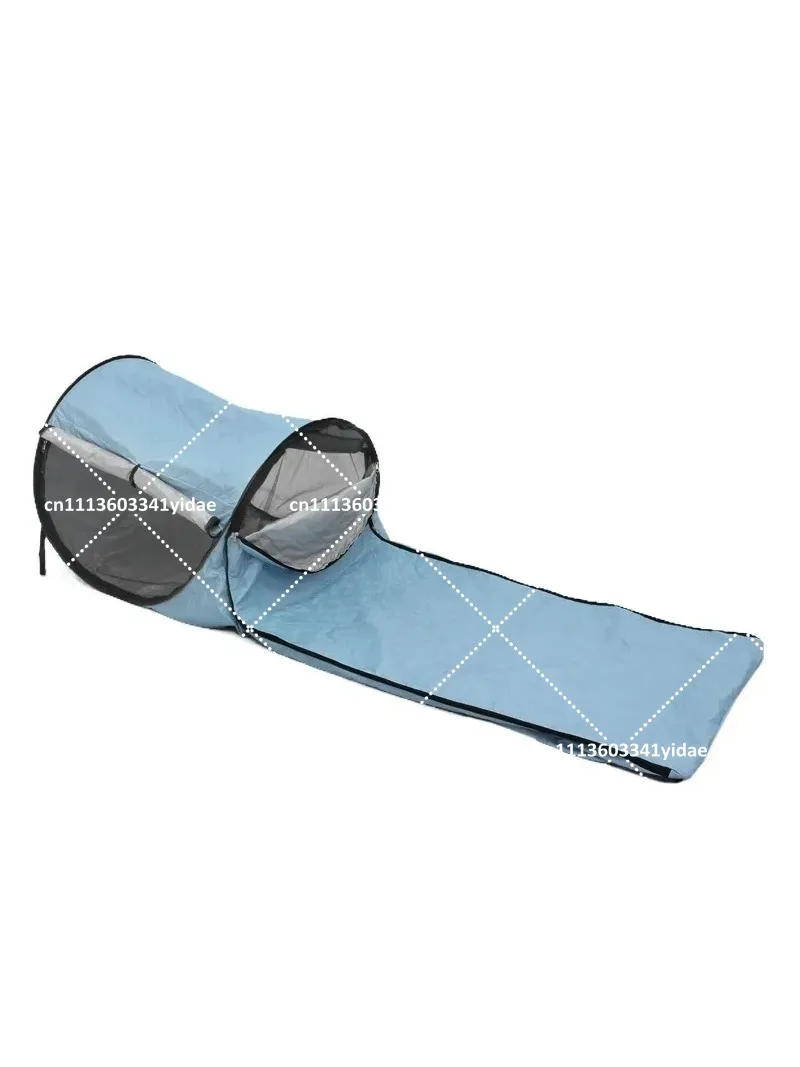 Winter 3-Layer Padded Single Double Warm Sleeping Bag for Outdoor Camping Portable Cold-Proof Mosquito Protection