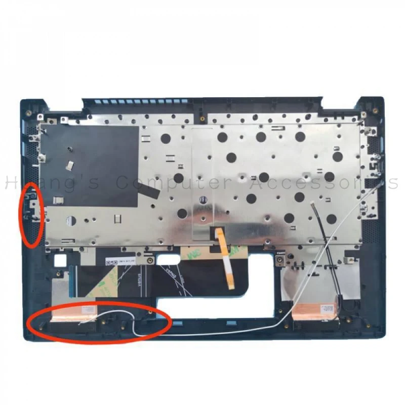 SS+5CB0Y85490 New Palmrest Assembly With Backlit Keyboard For Lenovo Flex 5‑14IIL05 ARE05 ITL05 Laptop Replacement Spare Part