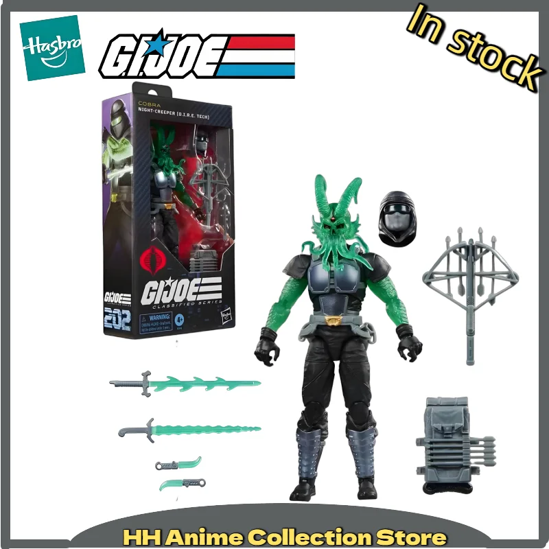 

Оригинальный Hasbro G.I. Серия Джо Классифайд # 202, Night-Creeper (D.I.R.E Tech) 15 см Коллекционная фигурка солдата, модель игрушки